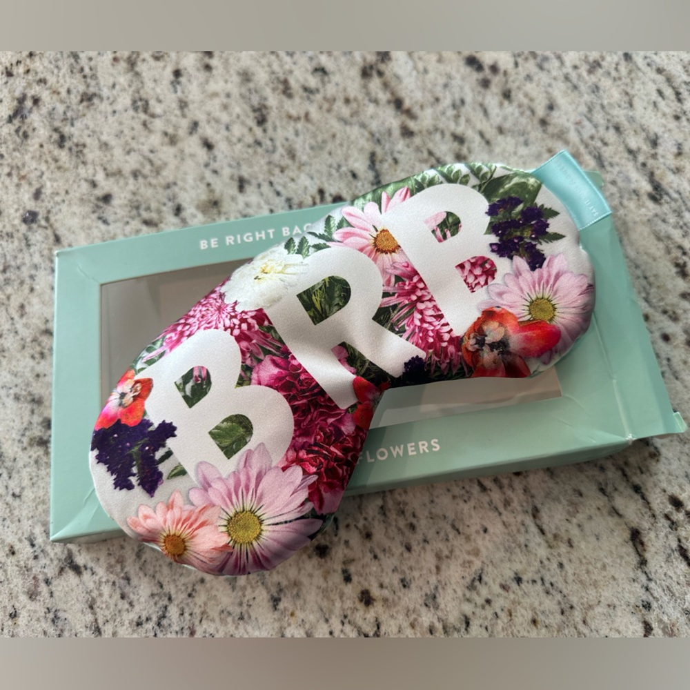 BRB Eye Mask by Galison (NEW)